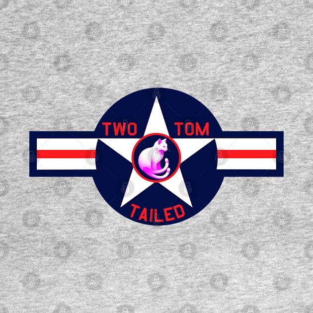 Two Tailed Tom - - Blue USAF - - Tagged by Two Tailed Tom